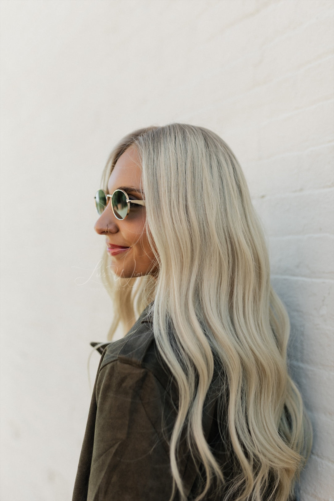 “Ivy” [M] Glam Co. 22” Lace Top Wig