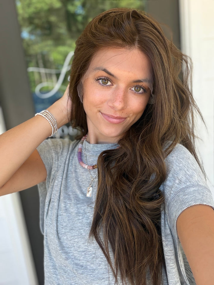 “Merrit” (M) 24” Lace Top Wig