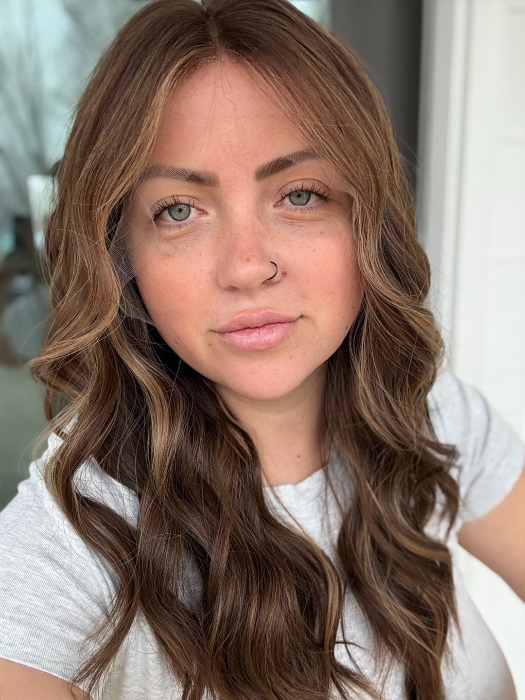 “Ella” [L] 22” Lace Top Wig