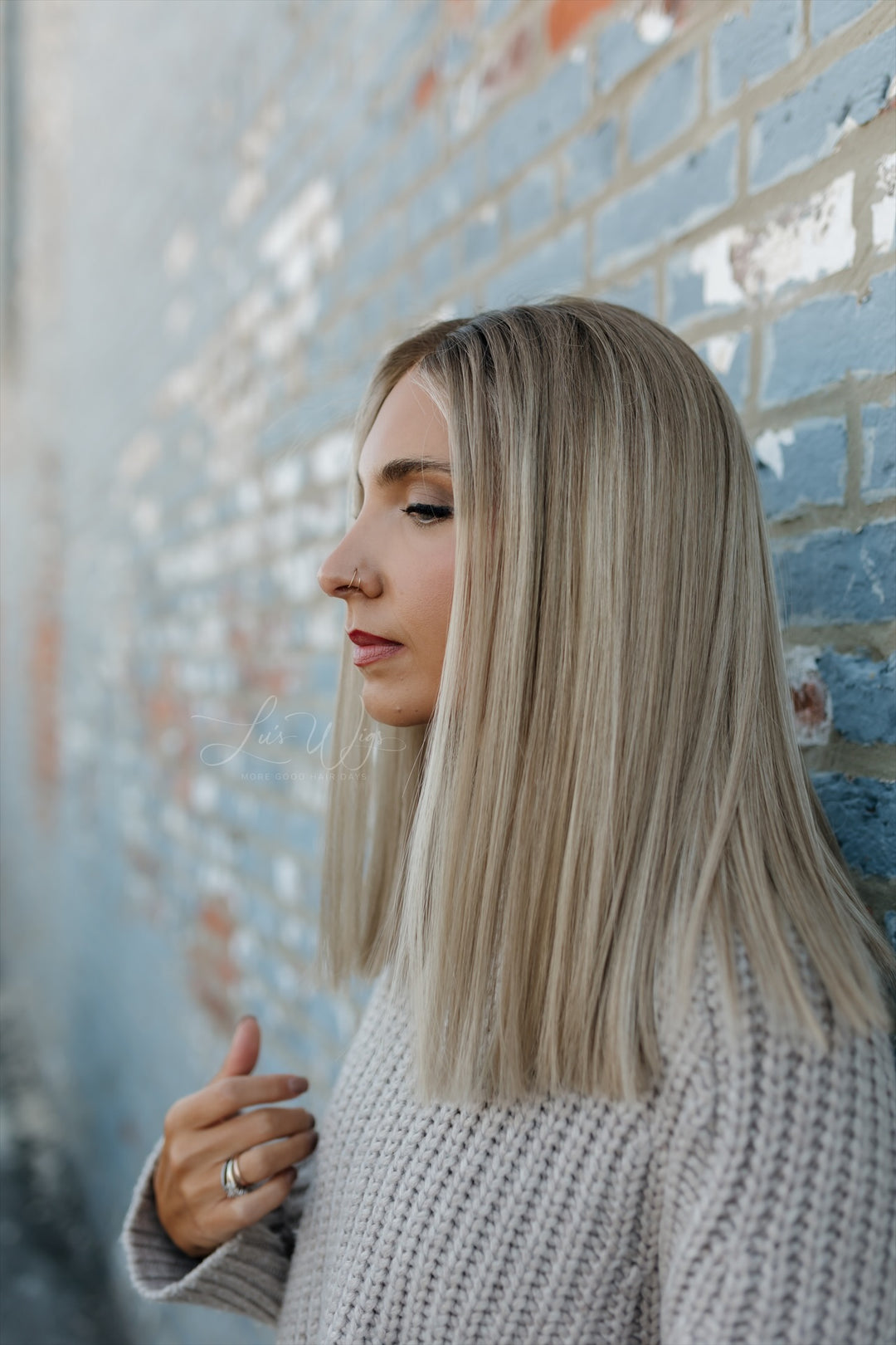 “Golden Hour” [M] 16” Lace Top Wig