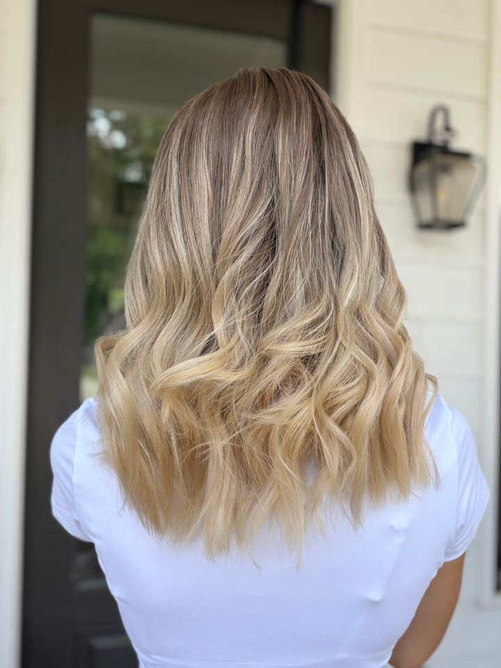 Champagne Smoke (S) 16” Lace Top Wig