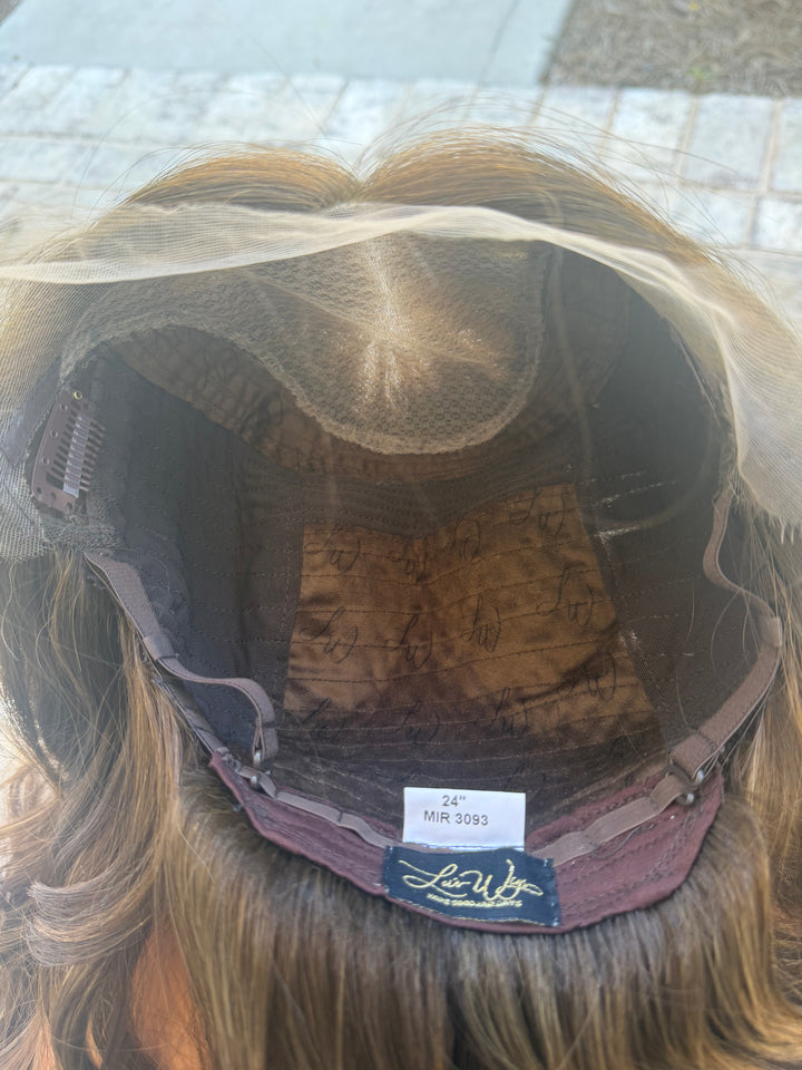 “Merrit” (M) 24” Lace Top Wig