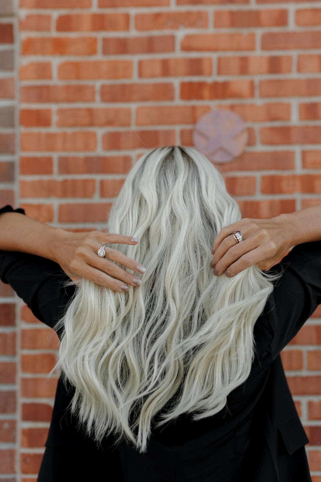 “Aurora” Glam Co. 22” Lace Top Wig
