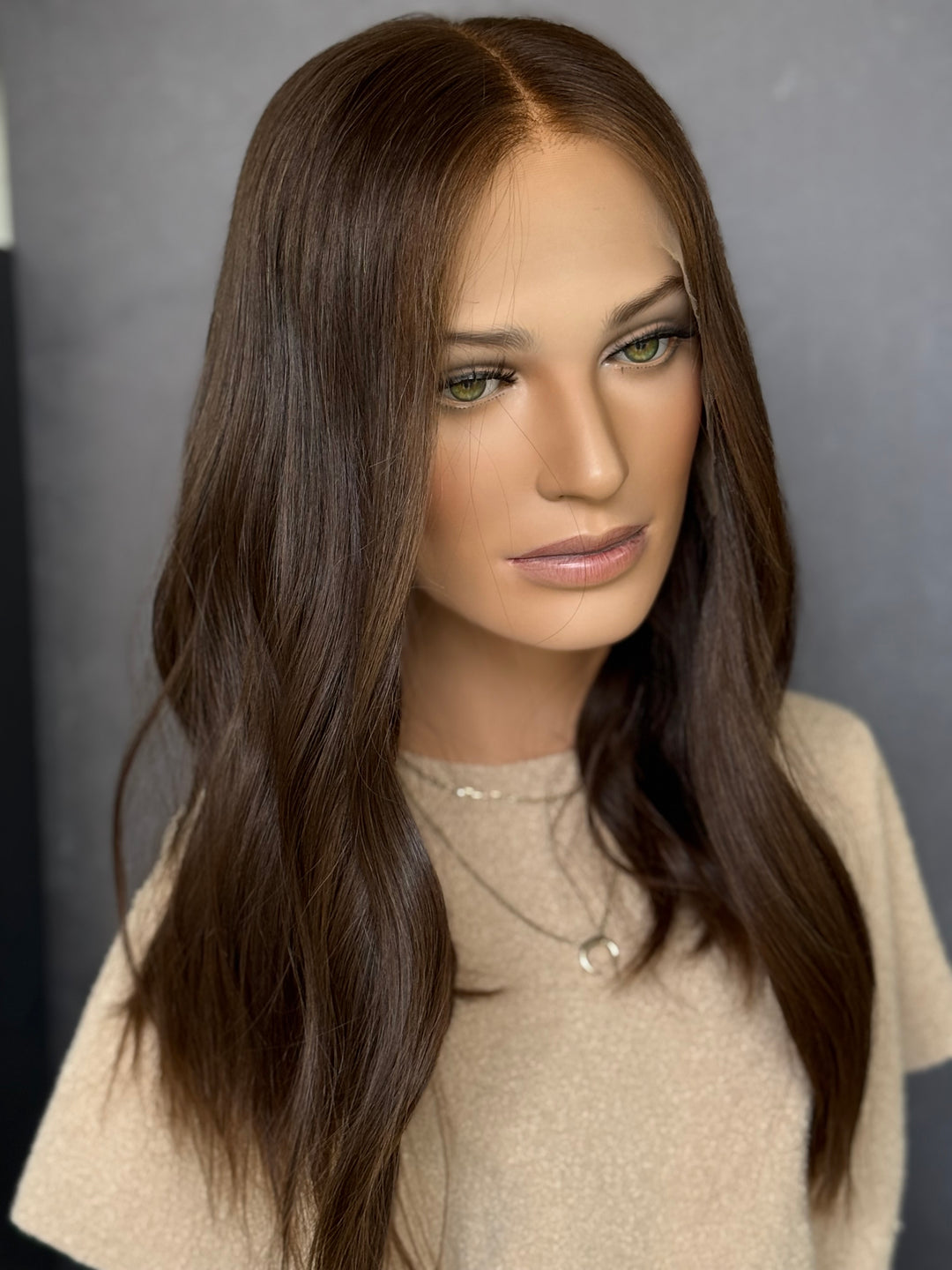 Euro 18” [M] Low Density Lace Top Wig