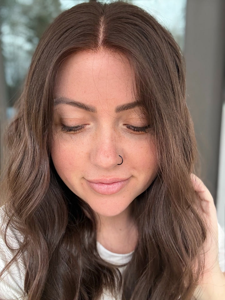 Medium Brown Euro [M] 20” Lace Top Wig