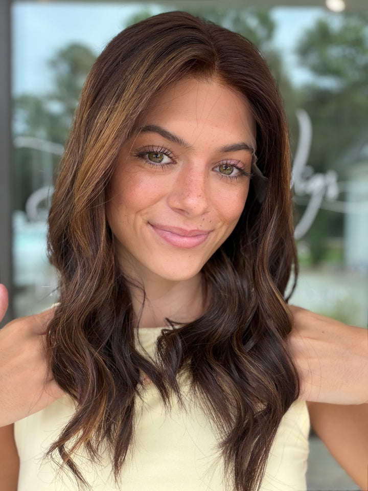 Cadence with balayage (S) 18” Lace Top Wig