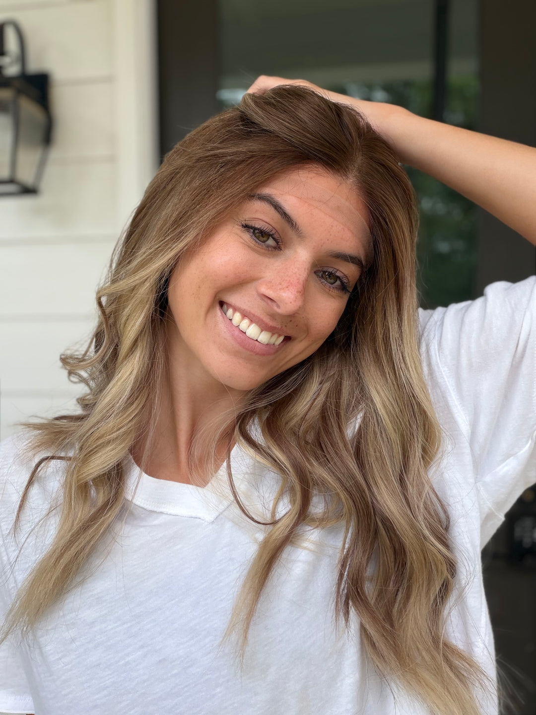 “B3015” (S) 20” Lace Top Wig