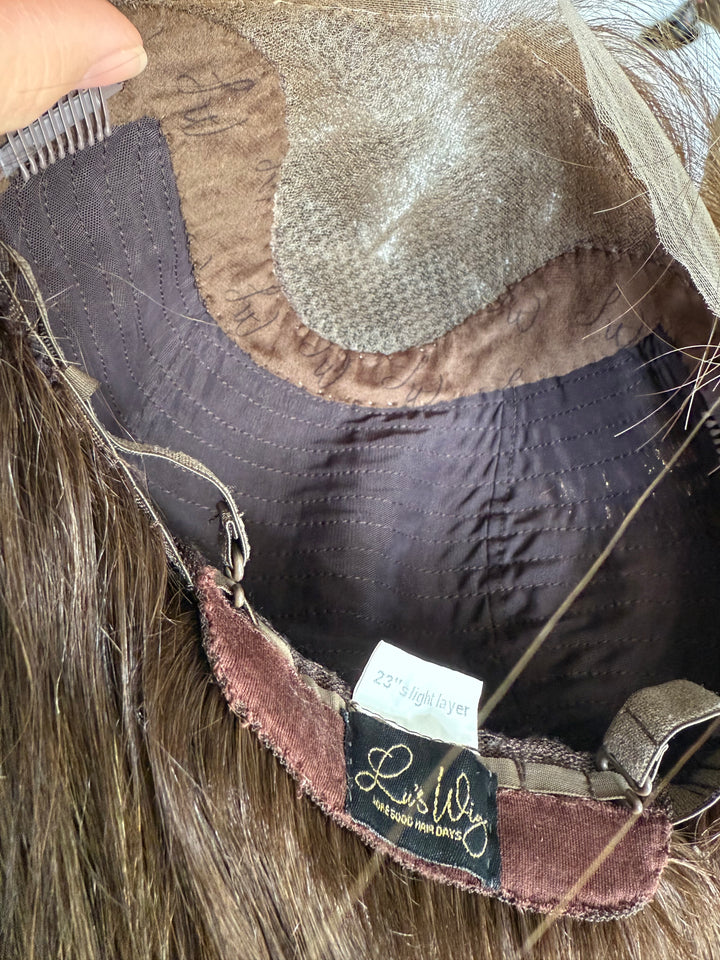 “Bronde” [S] 23” Euro lace top wig