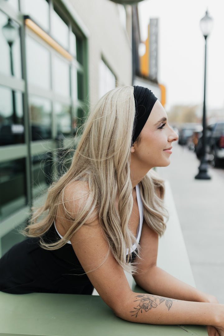 “Erin” Everyday Headband Wig 22” (choose your size)