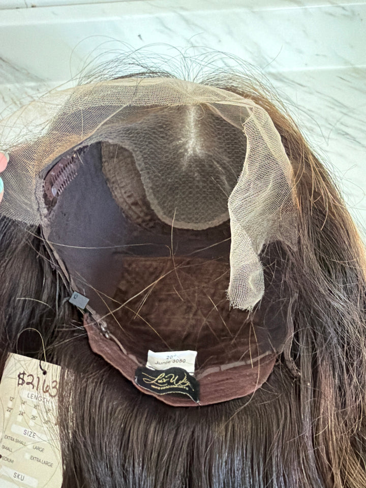 Junie  with balayage (M) 20” Lace Top Wig
