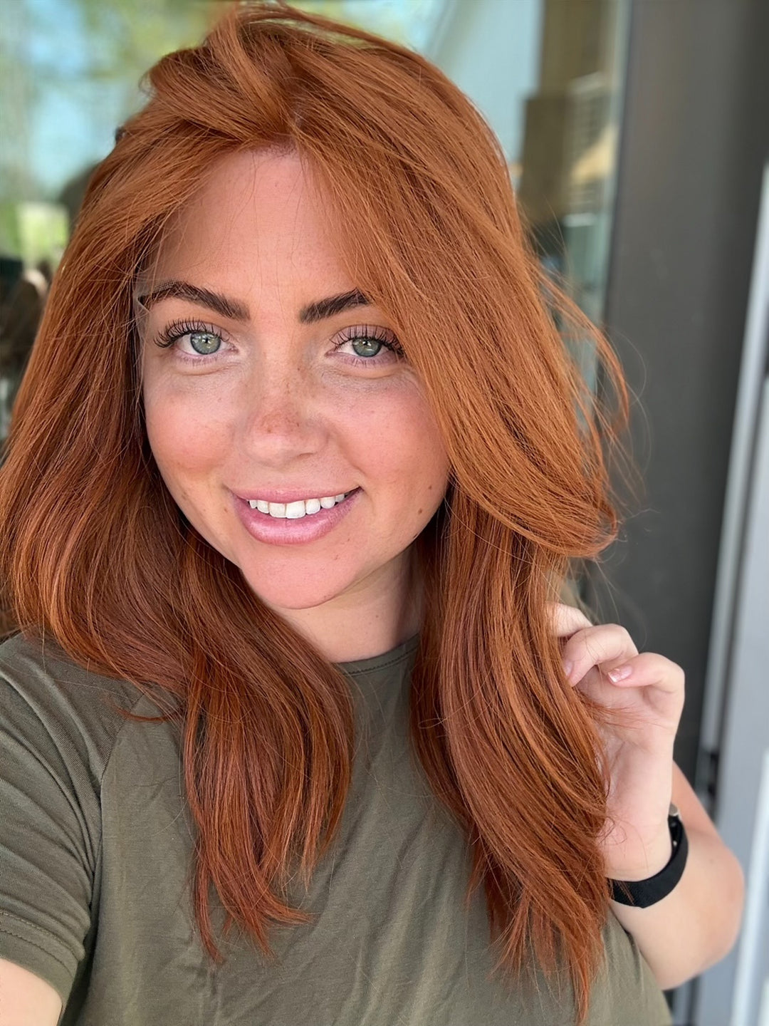 “Isla” [M] 18” Lace Top Wig
