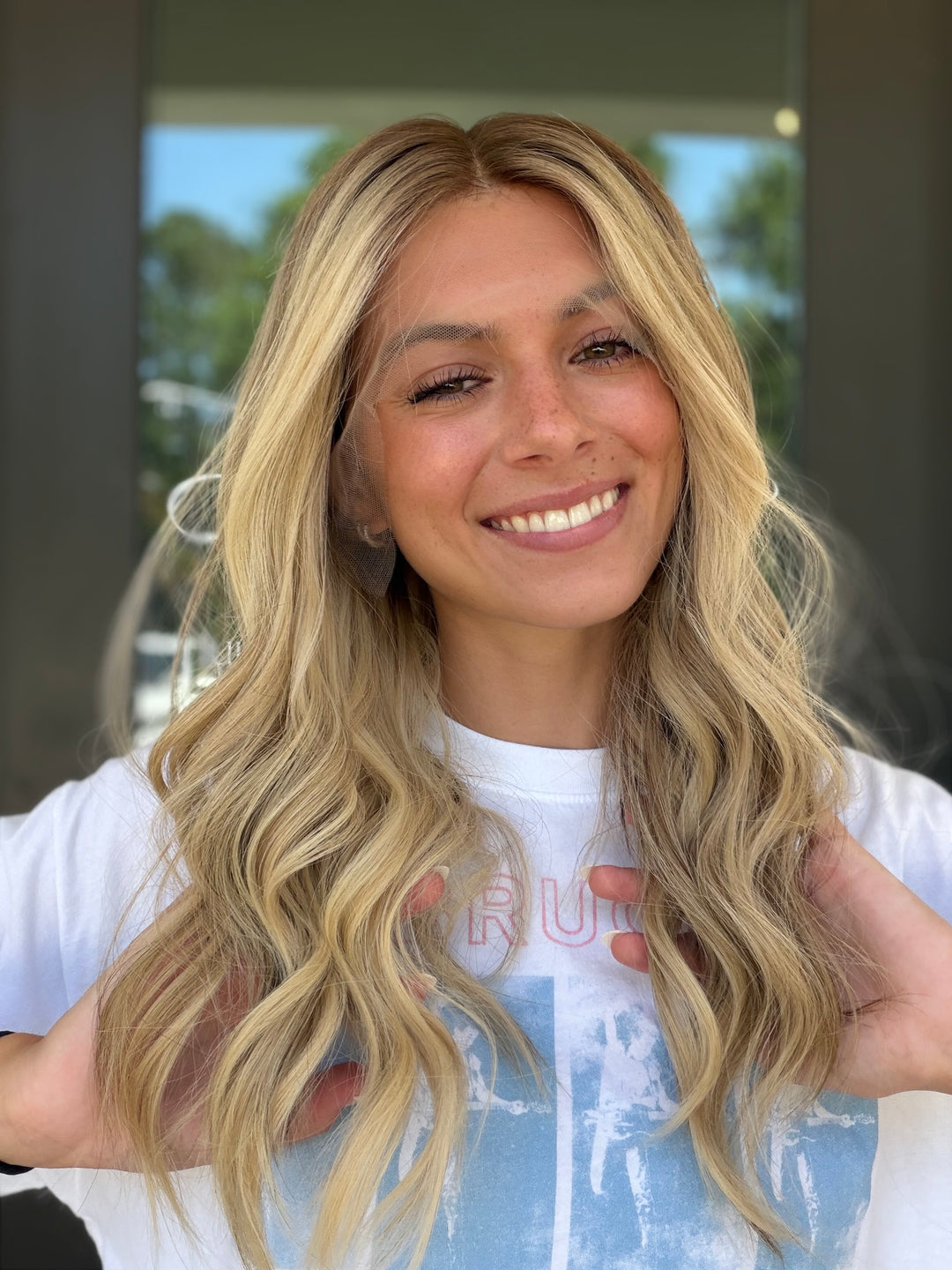 “Bentley” [M] 20” Lace Top Wig
