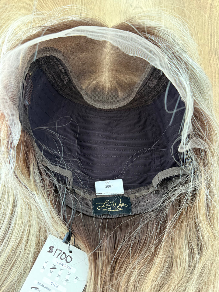 “Sandy” 14” [S] Lace top wig