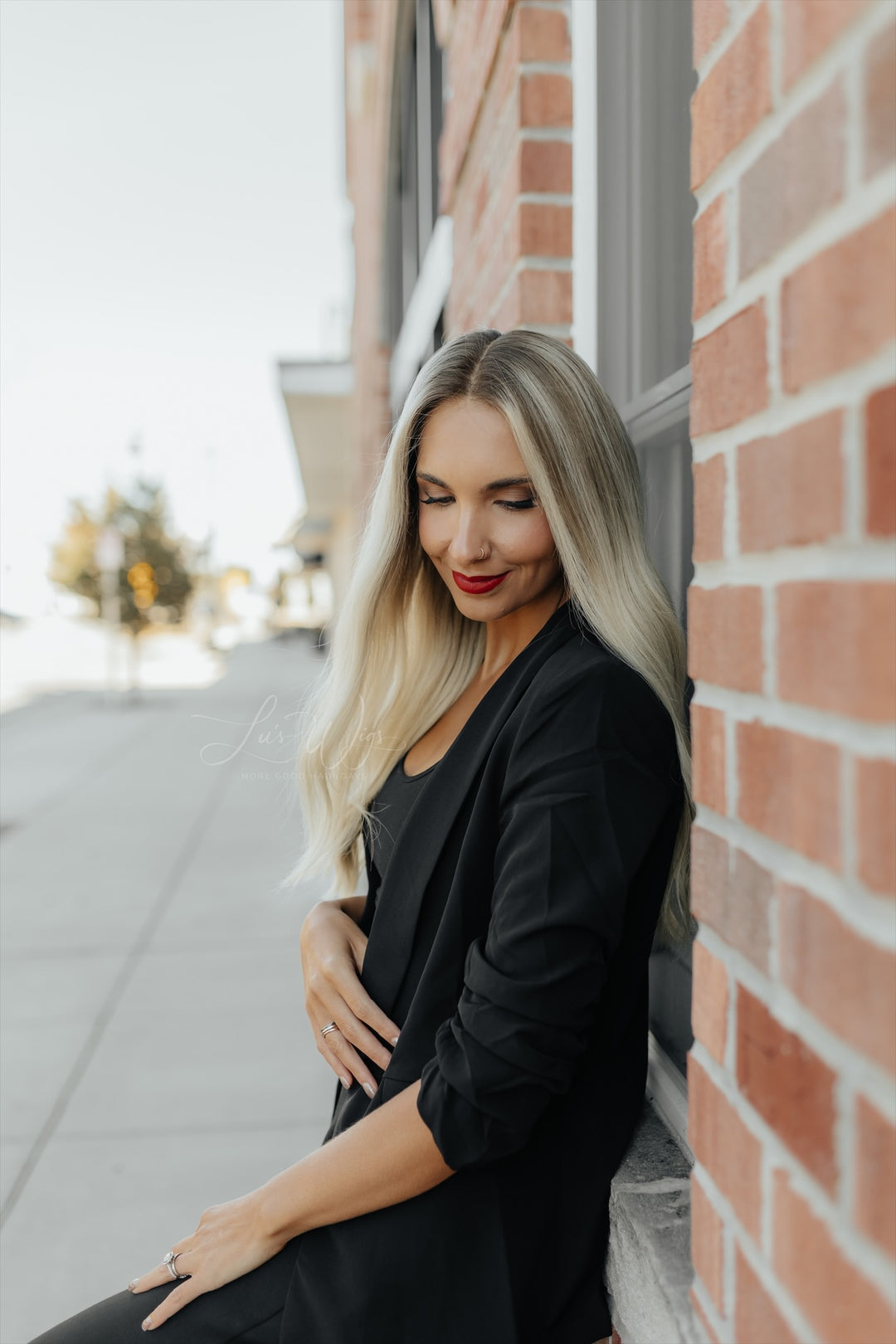 “Rizzo” Glam Co. 22” Lace Top Wig