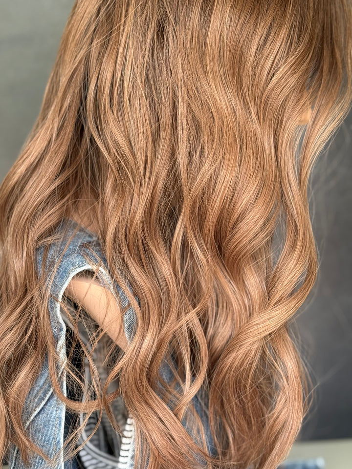“Mocha drift” [M] 21” Lace top wig