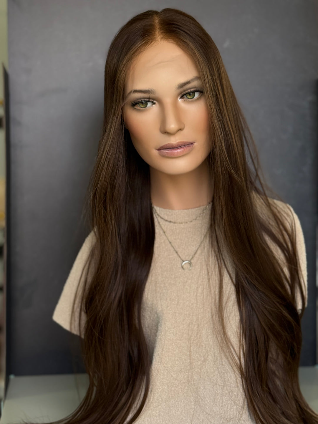 Euro 28” [M] Low Density Lace Top Wig