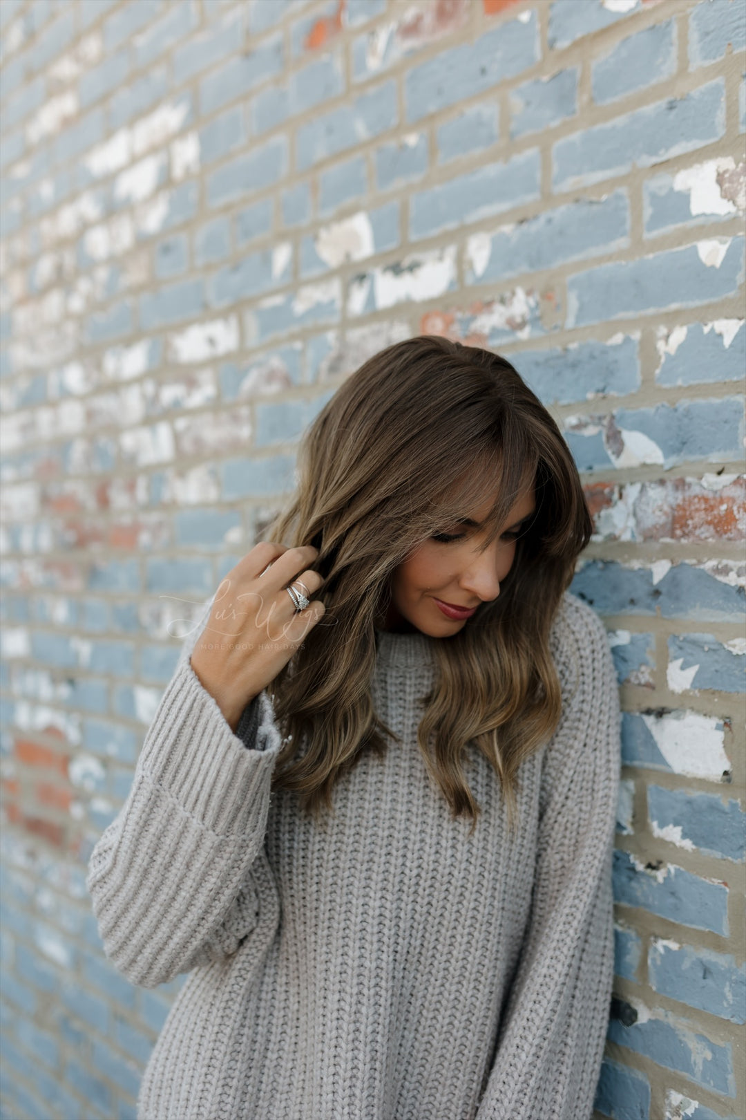 “Augusta” 20” Lace Top Wig