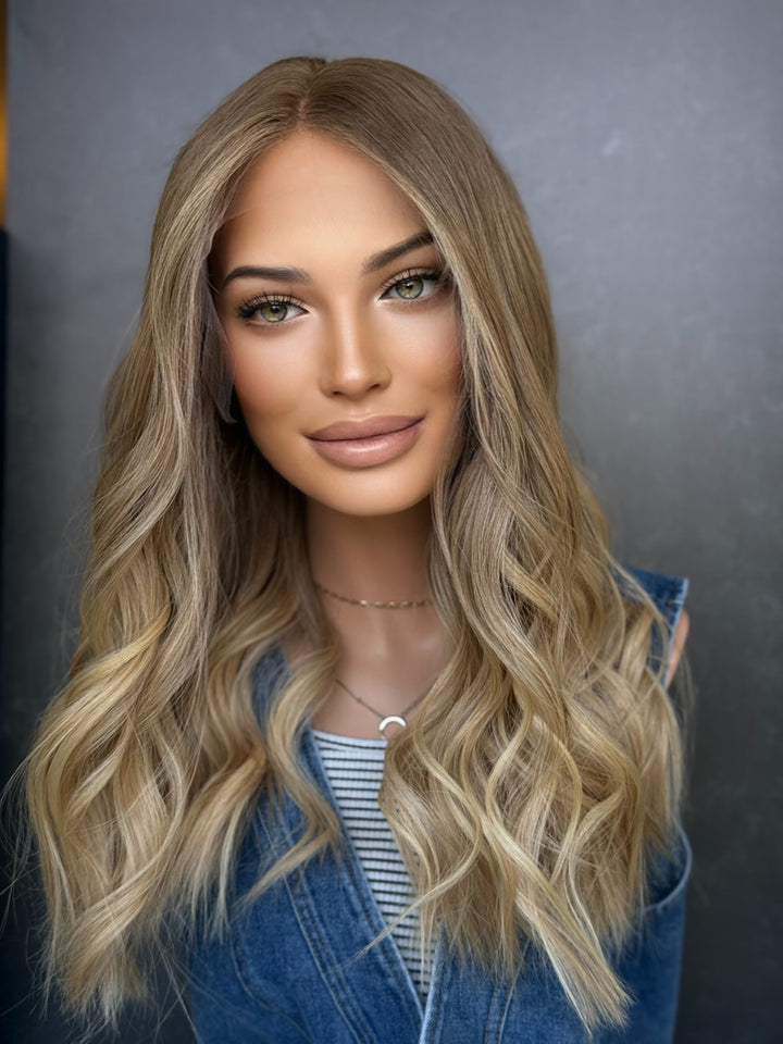“Lori” [L] 21” Lace Top Wig