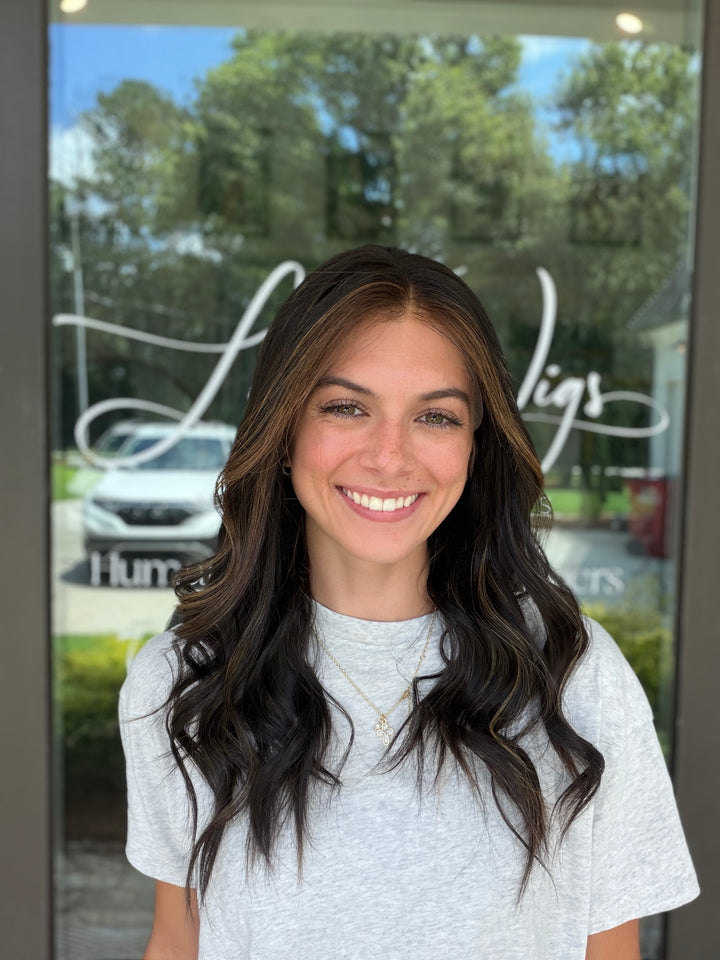 Jordyn w balayage [L] 20” Lace Top Wig