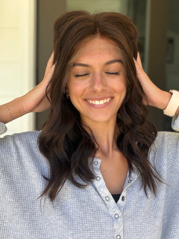 June (S) 18” Lace Top Wig