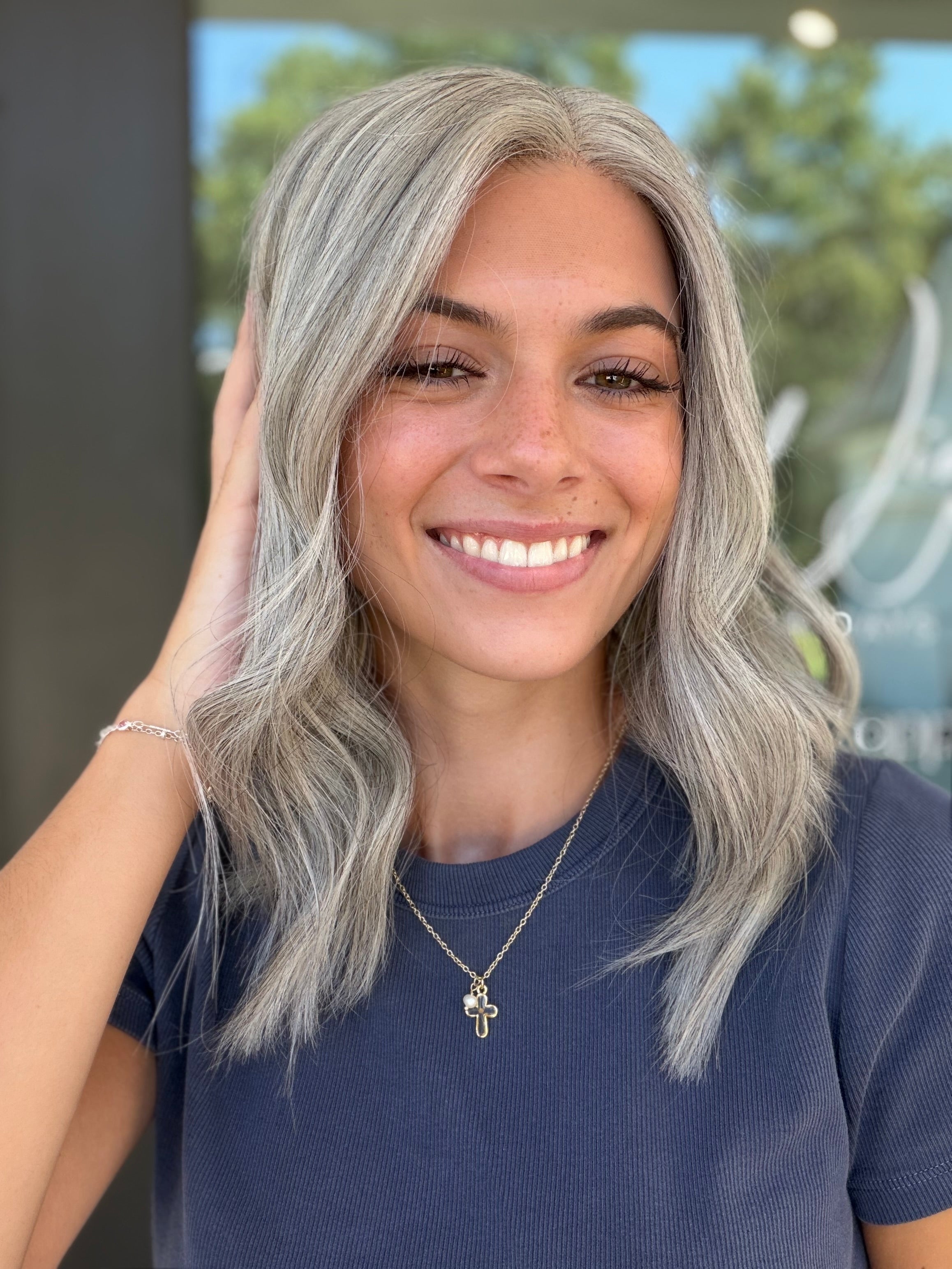 <b>Mary</b><br><u>xs</u> <br> <l>Signature Mongolian Collection</l> <br> 16” Lace Top Wig