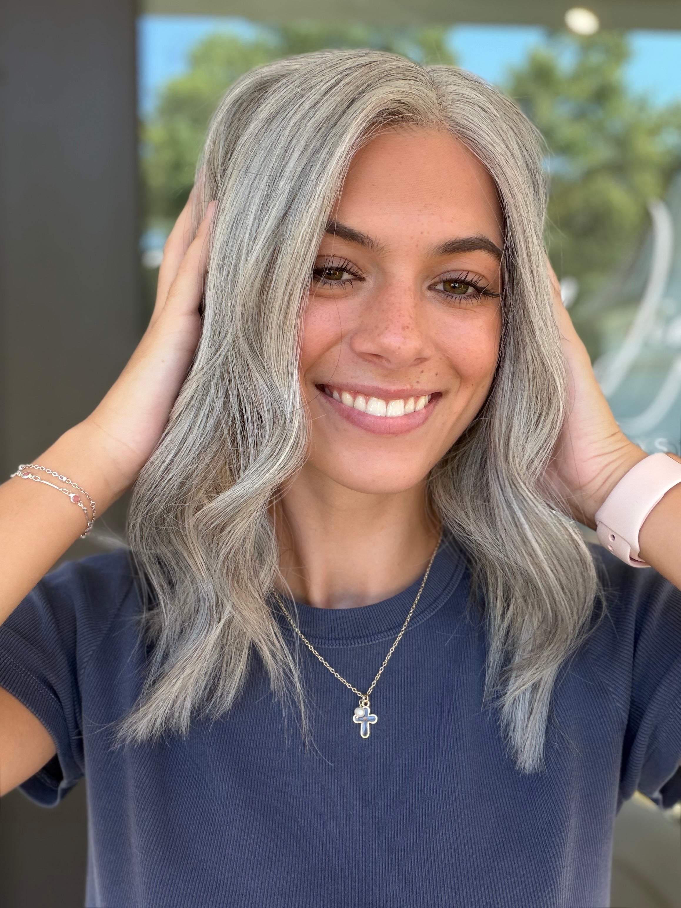 <b>Mary</b><br><u>xs</u> <br> <l>Signature Mongolian Collection</l> <br> 16” Lace Top Wig