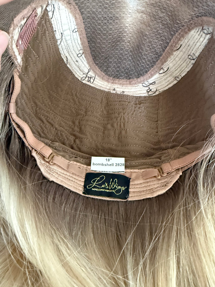 “Bombshell” [M] 18” Lace Top Wig