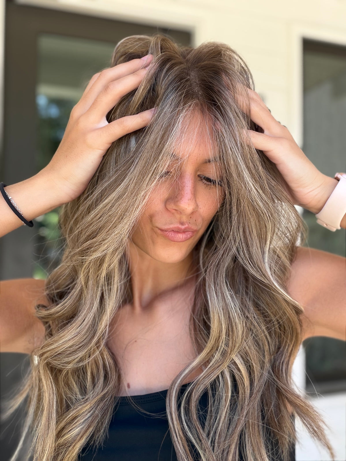 <b>Morgan</b><br><u>L</u> <br> <l>Signature Mongolian Collection</l> <br> 22” Lace Top Wig