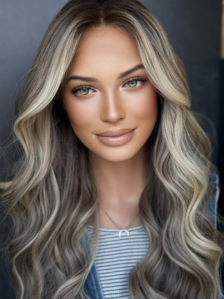 B2838 M 22” Lace Top Wig