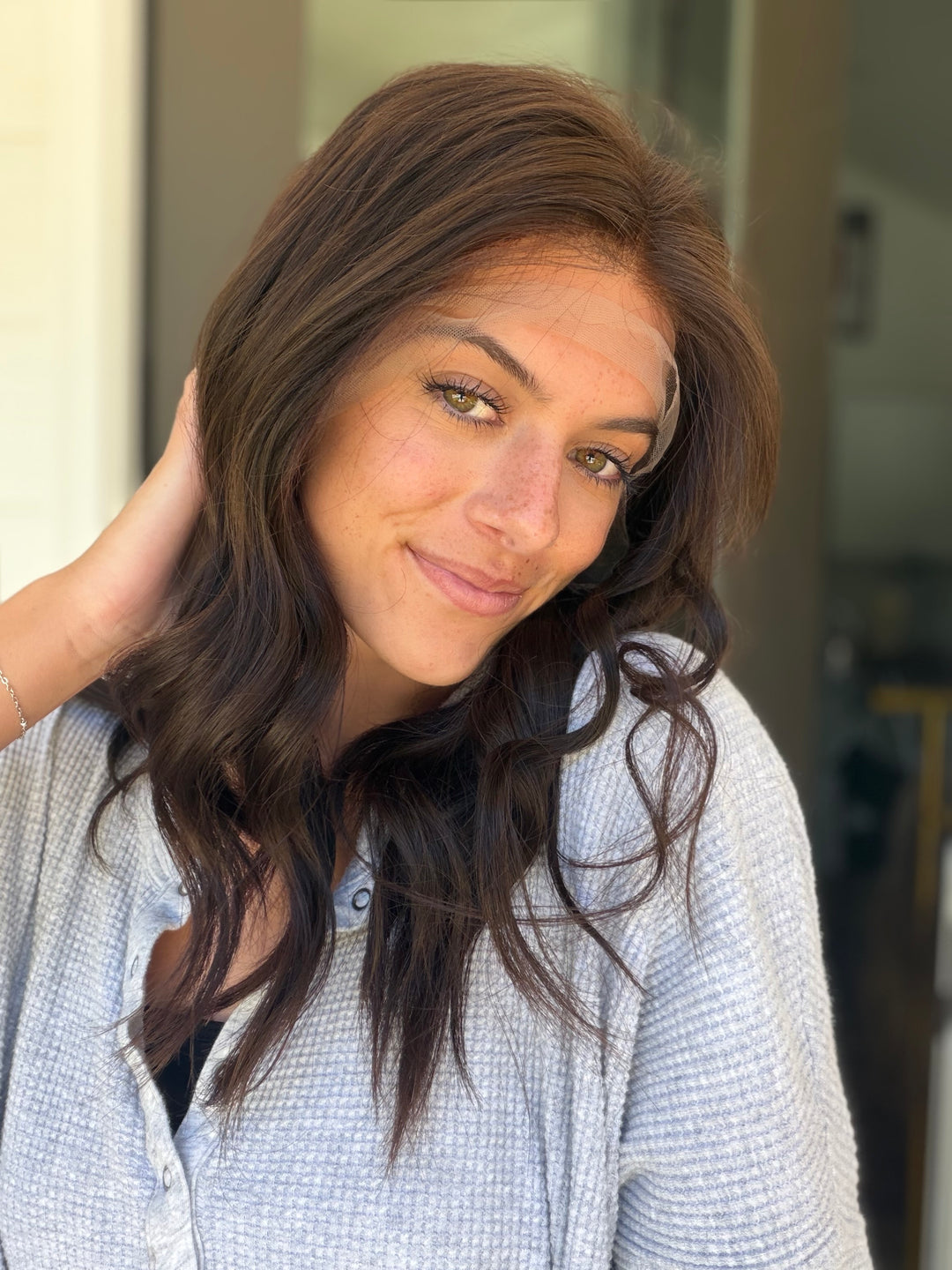 June (S) 18” Lace Top Wig