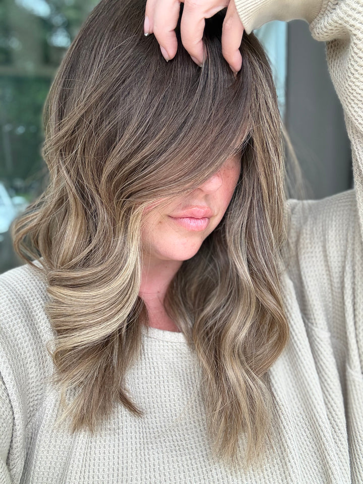 “Ella Langley” (XS) 18” Lace Top Wig