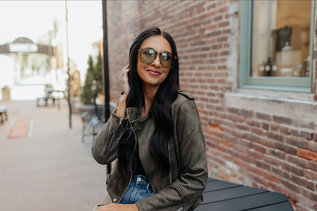 “So Polished” Glam Co. 24” Lace Top Wig