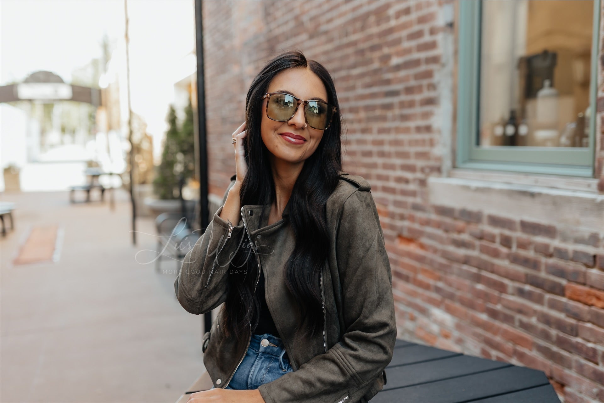 “So Polished” Glam Co. [S] 24” Lace Top Wig