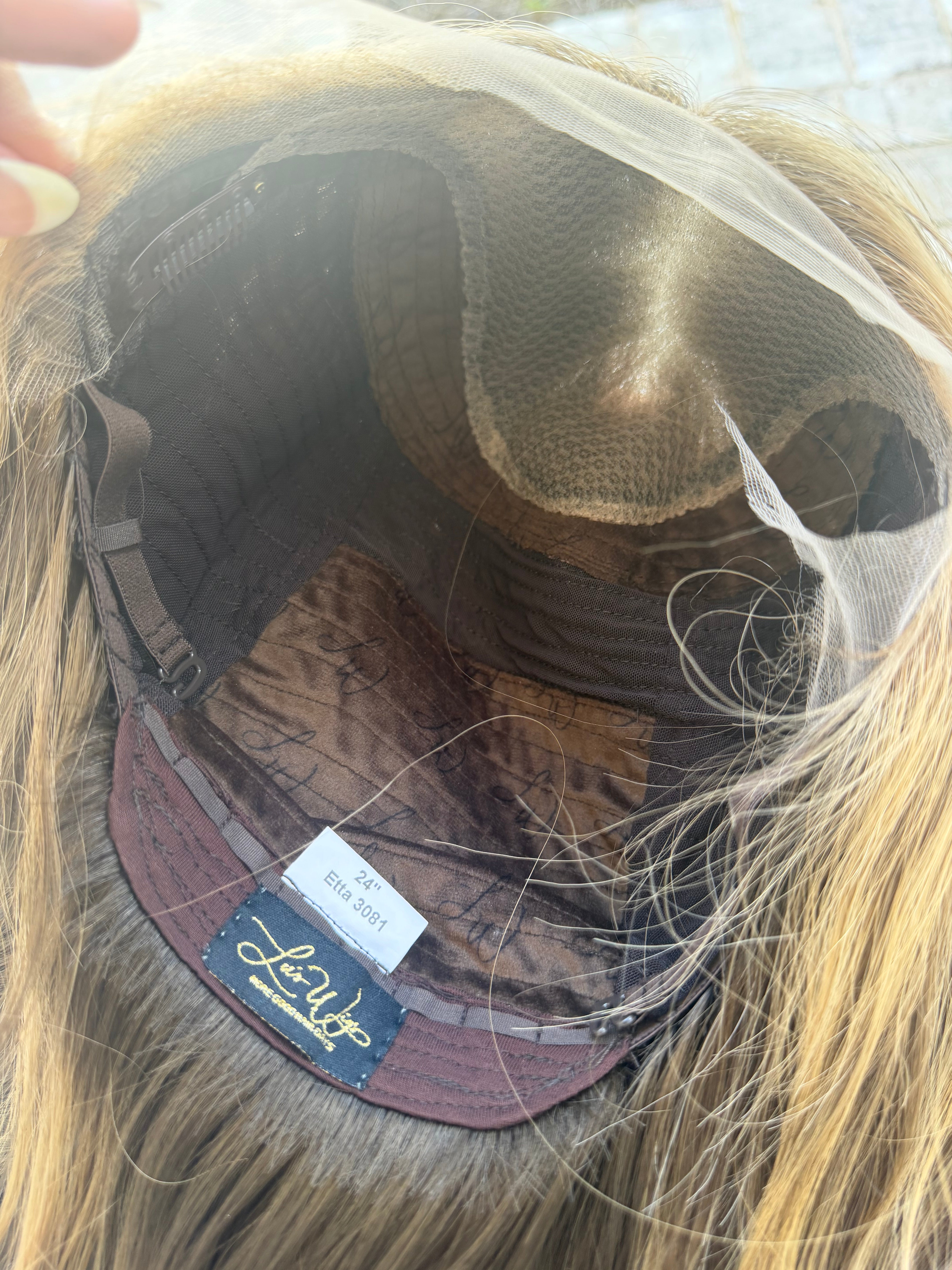 <b>Etta</b><br> <I>Signature Mongolian Collection</I> <br> 24” Lace Top Wig