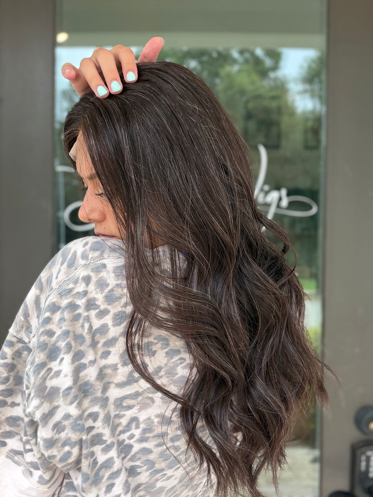 <b>Evelyn</b><br><u>M</u> <br> <l> Signature Mongolian Collection </l> <br> 22” Lace Top Wig