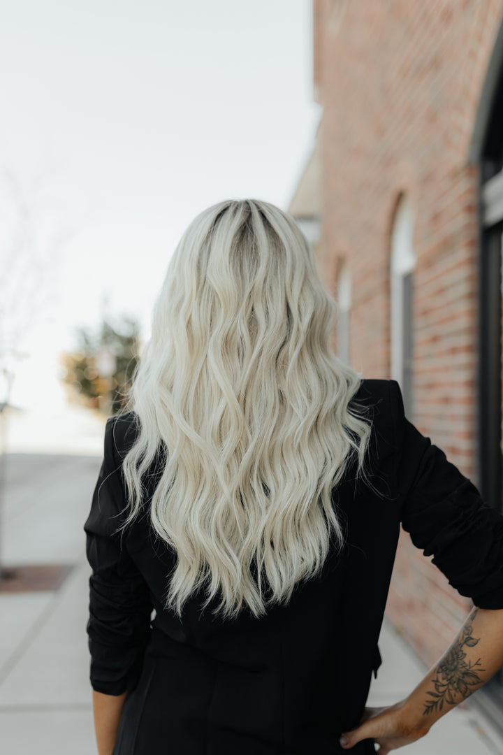 “Aurora” Glam Co. 22” Lace Top Wig