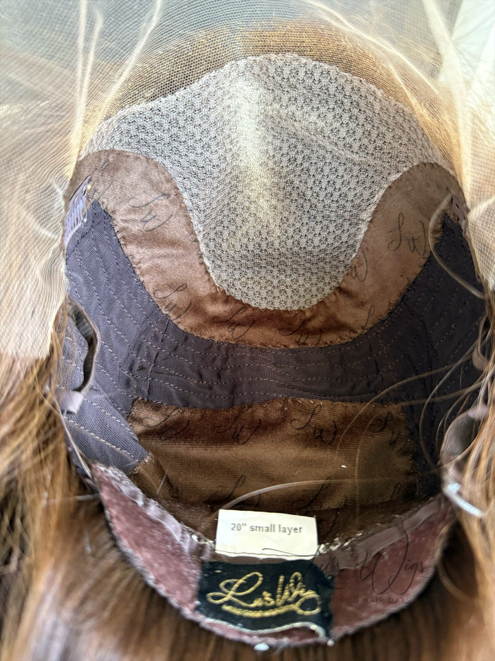 “Augusta” [M] 20” Lace Top Wig