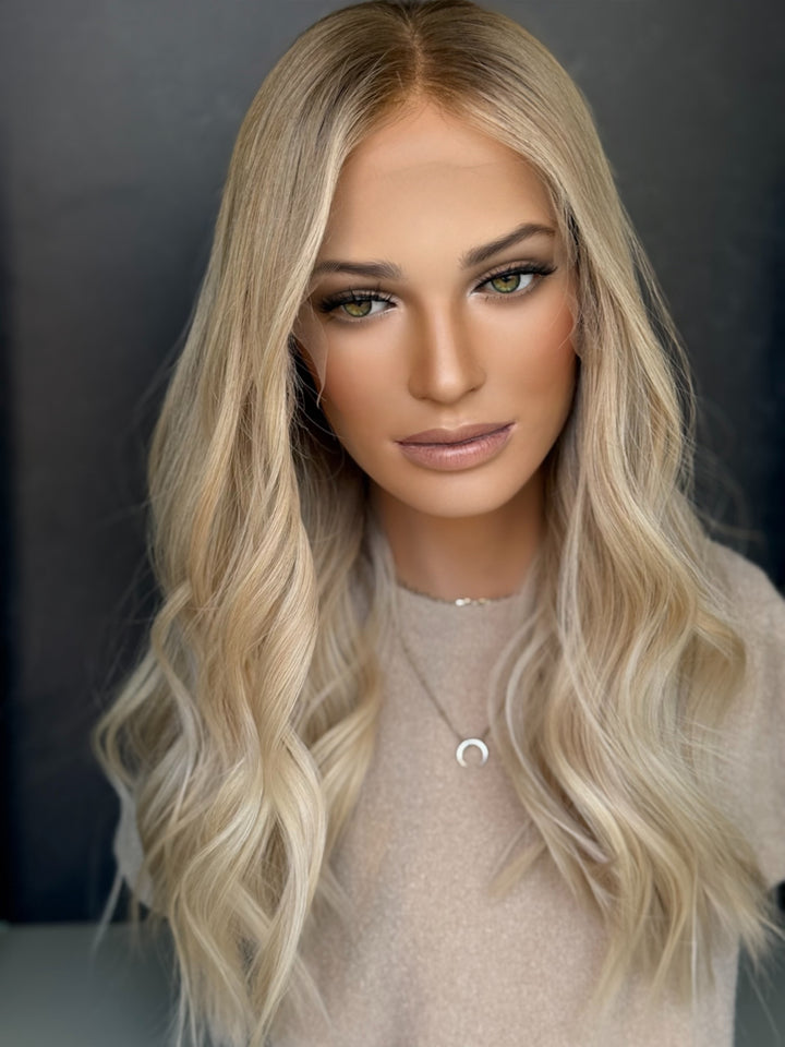 “Daisy” [S] 21” Lace Top Wig