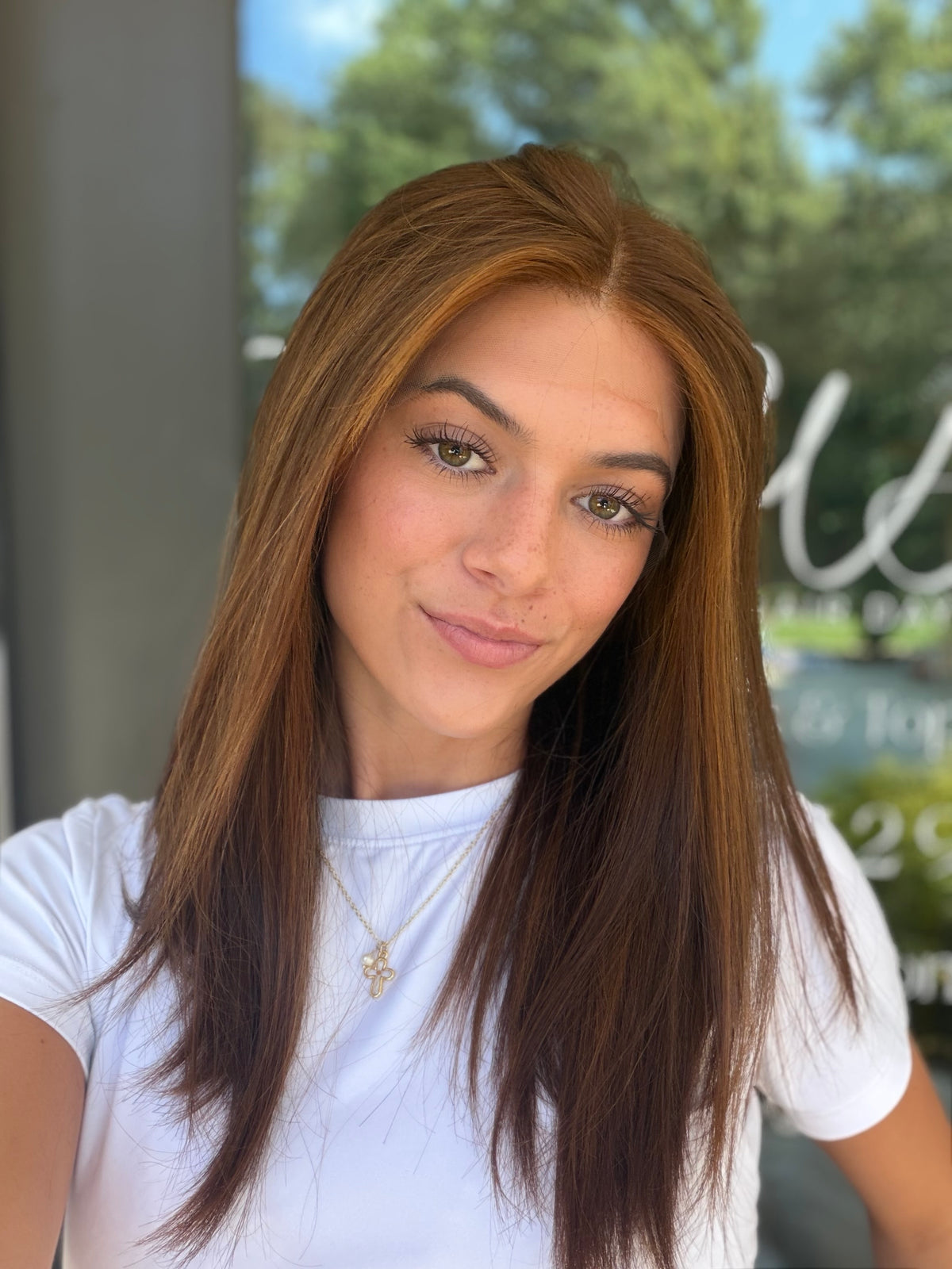 <b>Auburn</b><br><u>XS</u> <br> <l>Signature Mongolian Collection</l> <br> 18” Lace Top Wig