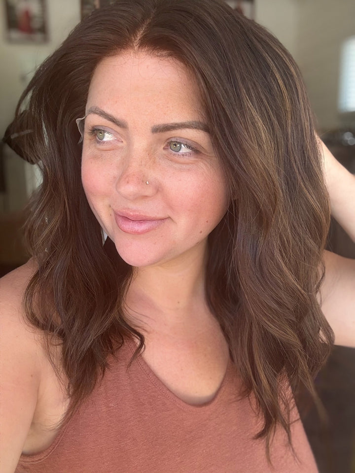 “Alex” [L] 19” Lace top wig