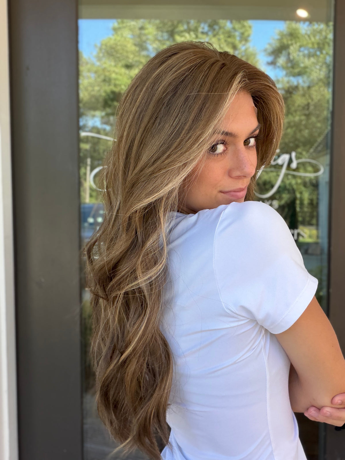 <b>Sandra</b><br><u>M</u> <br> <l>Signature Mongolian Collection</l> <br> 24” Lace Top Wig