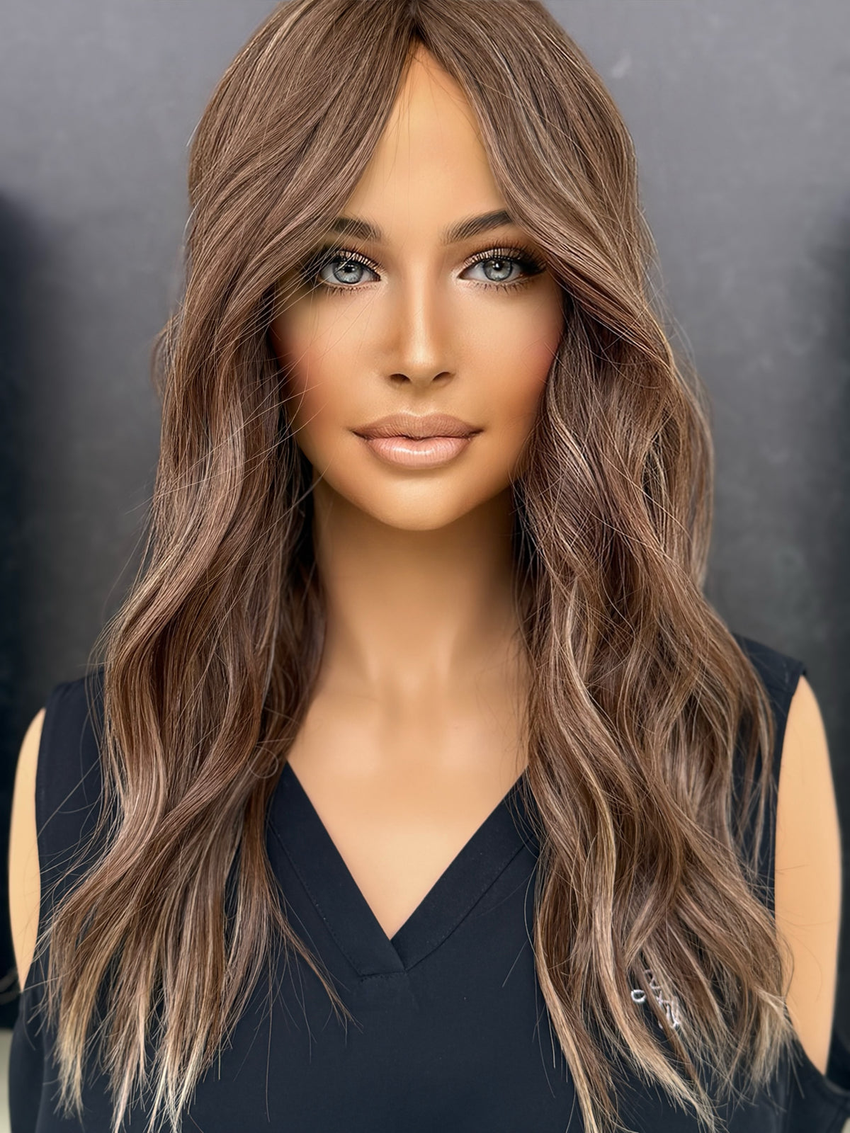 Kelly (9x9) · 18” Silk Top Topper · Signature Mongolian
