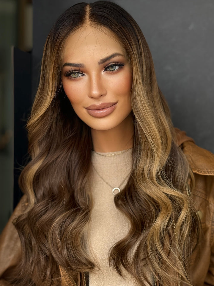 “Talia” 22” Glam Lace Top Wig