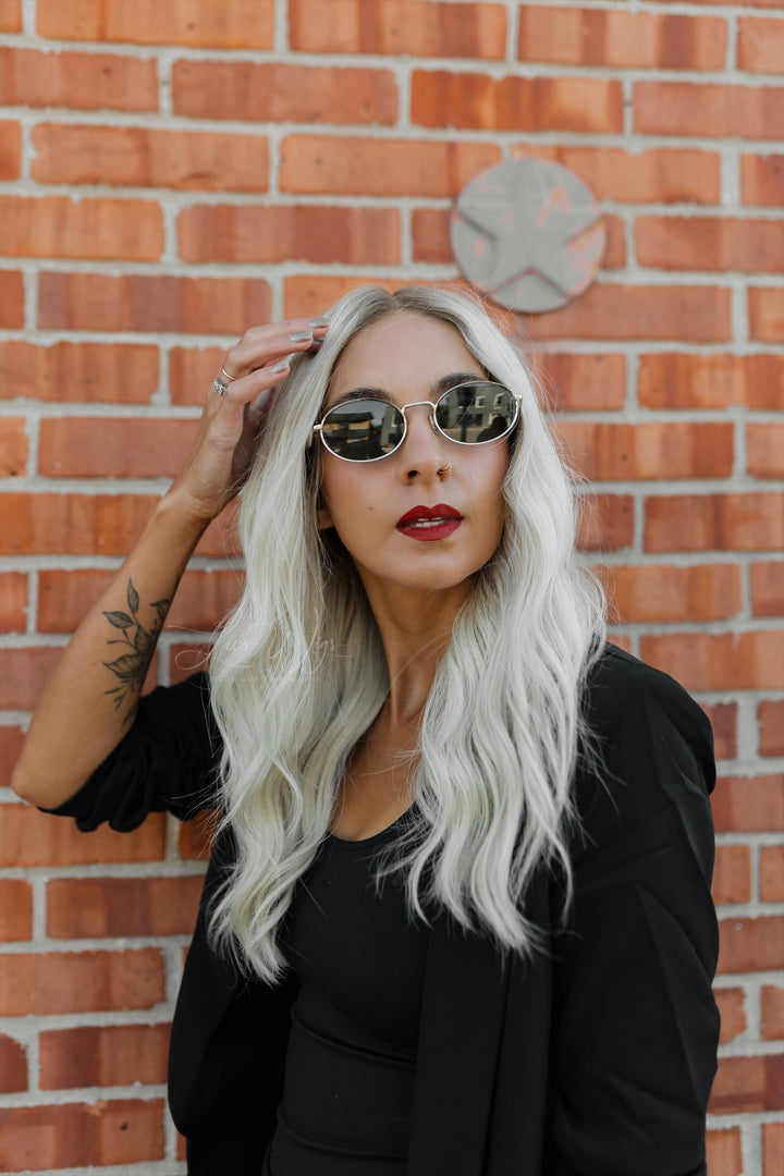 “Aurora” Glam Co. 20” Lace Top Wig