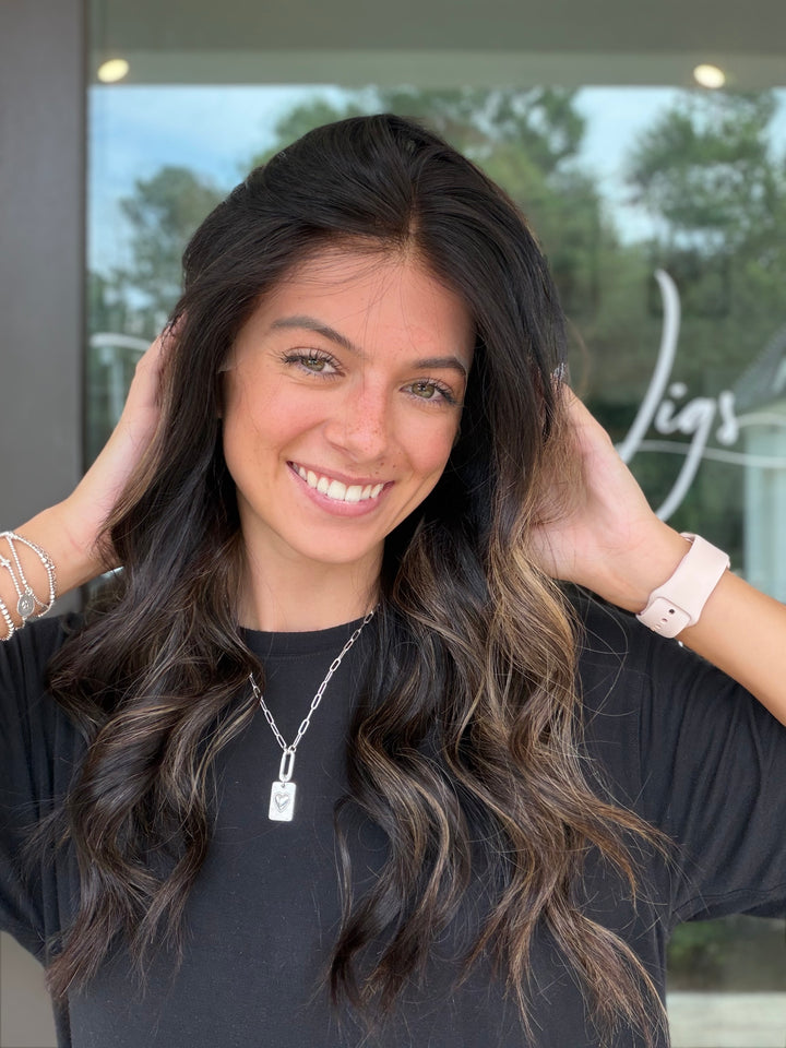 Jordyn with balayage (L) 22” Lace Top Wig