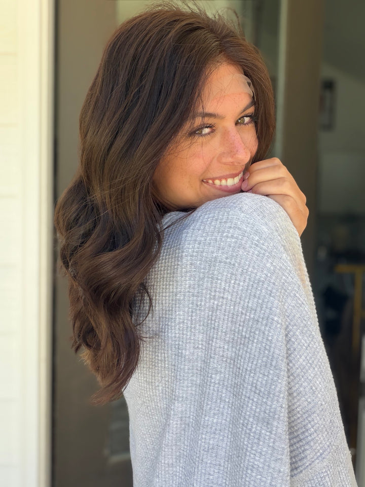 June (S) 18” Lace Top Wig