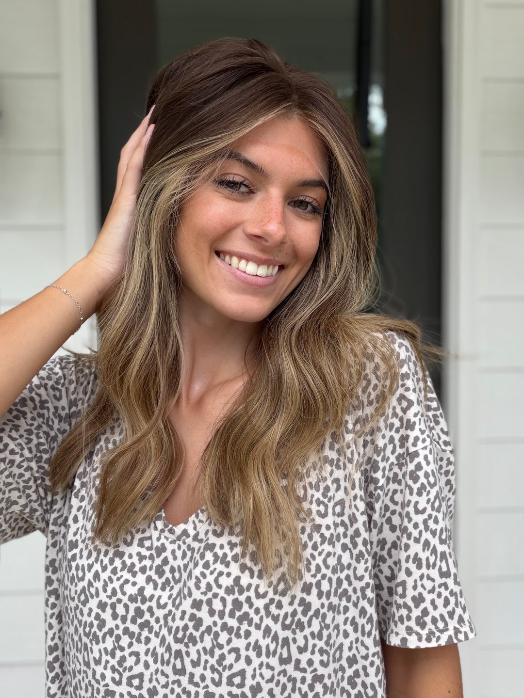 “Ella Langley” (XS) 18” Lace Top Wig