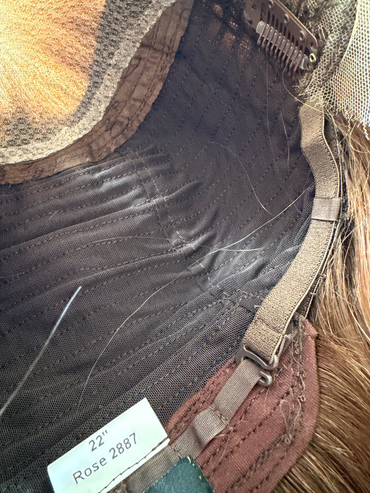 "Rose" [M] 22" Lace Top Wig