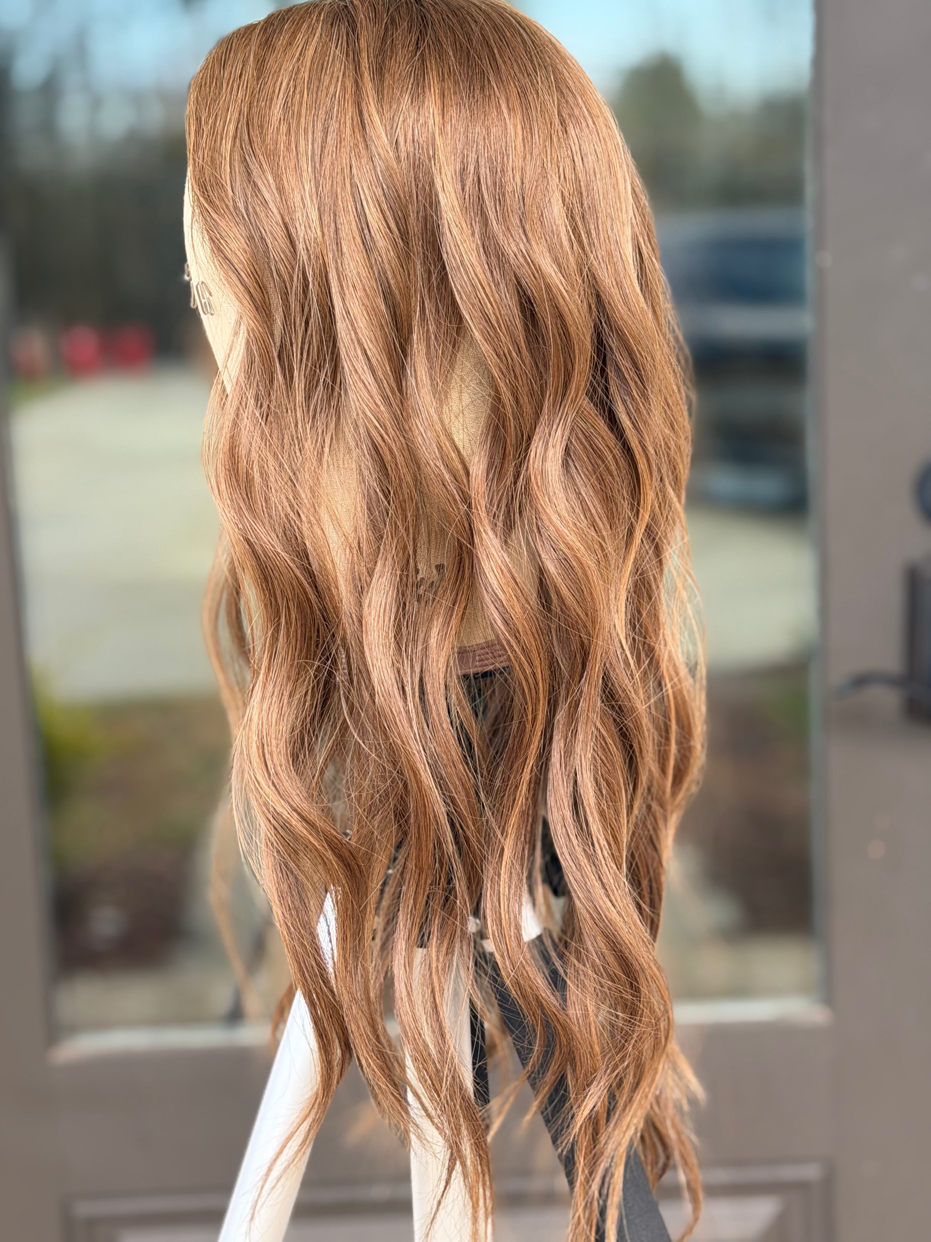 Ariana 8x9 20" Mongolian Human Hair Silk Top Topper, photo 7 of 8