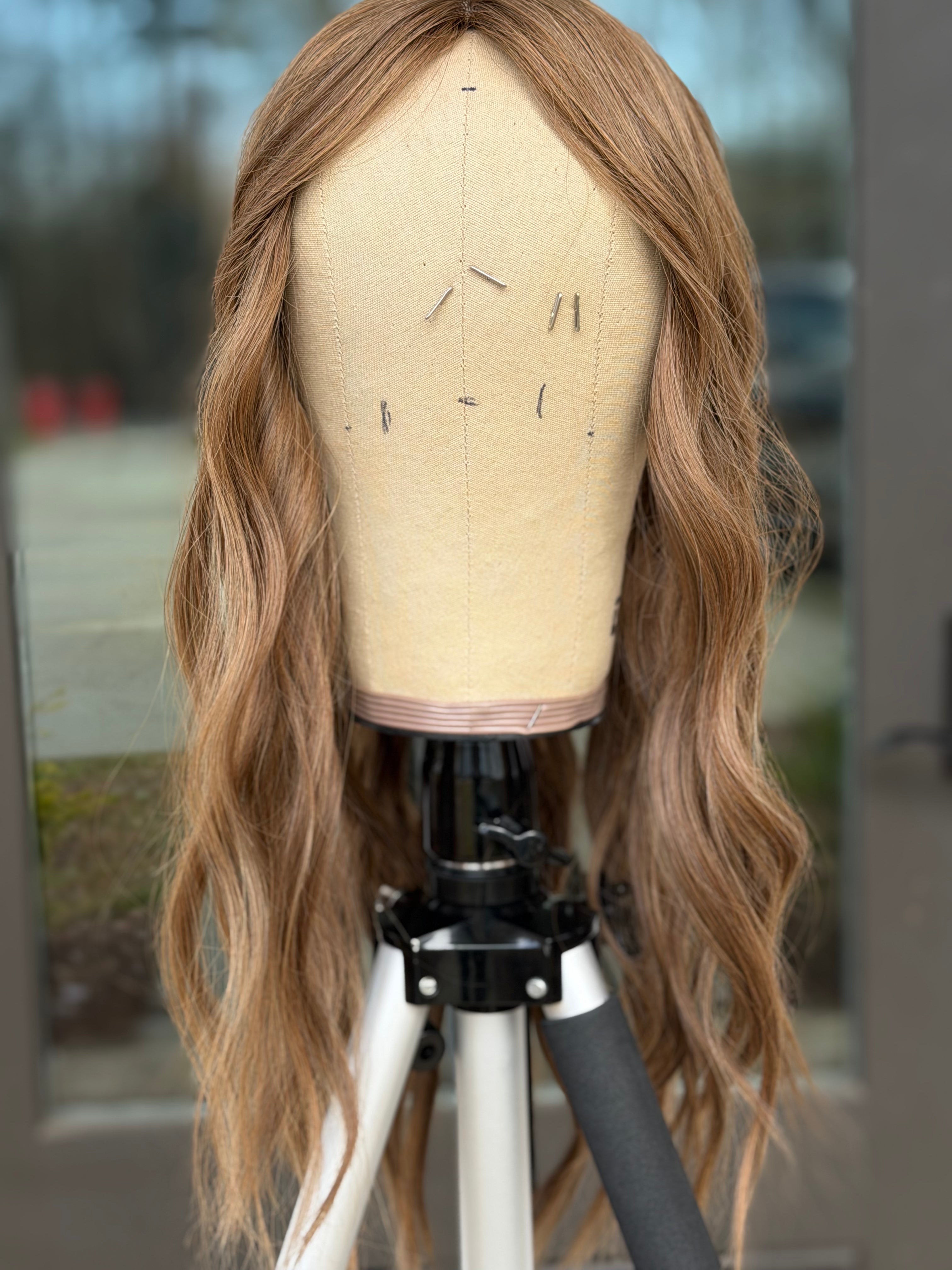 Ariana 8x9 20" Mongolian Human Hair Silk Top Topper, photo 8 of 8
